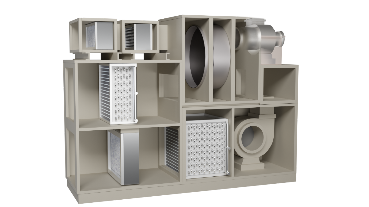 デシカント空調機(乾式除湿機)